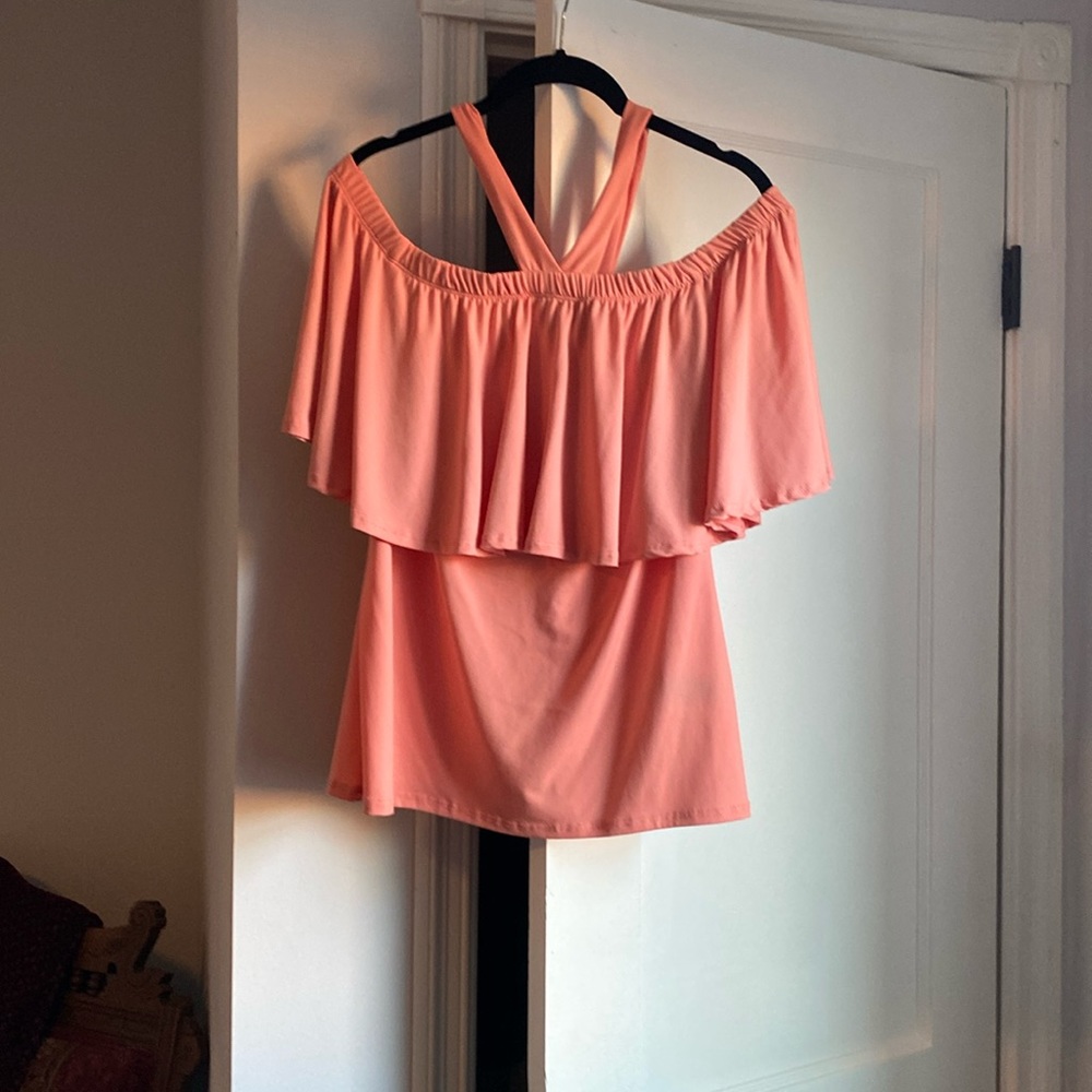 Fashion to Figure coral top